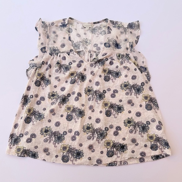 Lucky Brand Tops - Woman’s Lucky Brand Short Sleeve Blouse Size Small Petite